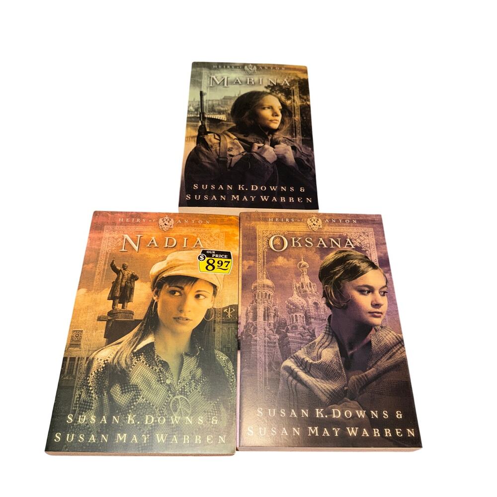 Heirs Of Anton Book Lot Marina Nadia Oksana Set Of 3 Susan Downs Warren